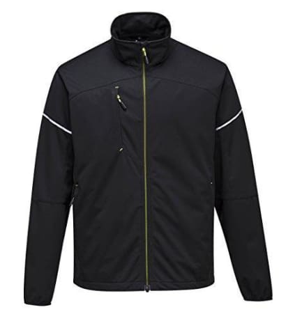 Pw3 windproof flex shell work jacket portwest t620