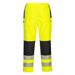 Pw3 women’s hi vis waterproof rain over trouser pants portwest pw386