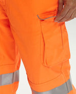 Rail specification hi vis trousers with kneepad pocket class 2 rst-ris 3279