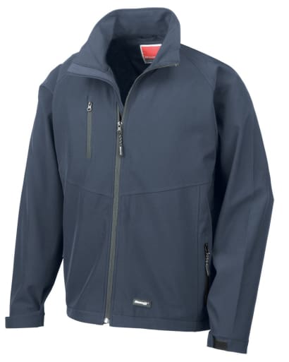 Result 2 layer base soft shell jacket-r128m