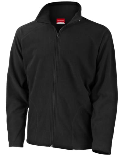 Result core men’s microfleece full zip lightweight fleece jacket -r114x