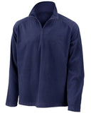 Result core micron 1/4 zip lightweight fleece r112x