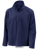 Result Core Micron1/4 zip lightweight Fleece-R112X - Workwear Jackets & Fleeces - Result