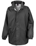 Result core midweight waterproof hooded long work jacket-r206x workwear jackets & fleeces active-workwear