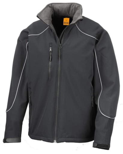 Result premium waterproof hooded soft shell work jacket-r118x