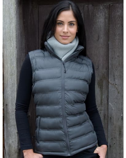 Result urban ladies ice bird padded bodywarmer-gilet womens- r193f