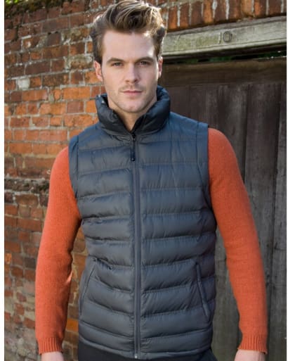 Result urban men’s ice bird padded gilet/bodywarmer - r193m