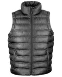 Black Result Urban Mens Ice Bird Padded Gilet/bodywarmer  - R193M Jackets Gilets & Fleeces Active-Workwear Outer : 100% Polyester 50D Dull Lining : 100% Polyester Taffeta Filling : 100% 300g Polyester Full front 2 way fastening zipper Zipped side seam pockets Stand up collar with chin guard Zipped inside chest pocket Adjustable shock cord hem Inner storm flap Fashionable twin needle quilting design