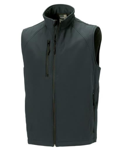 Russell mens soft shell gilet-r141m