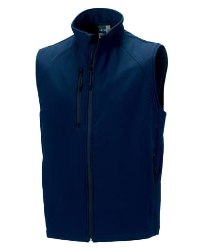 Russell mens soft shell gilet-r141m