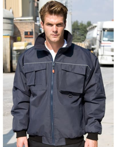 Sabre padded pilot jacket waterproof windproof result workguard r300x