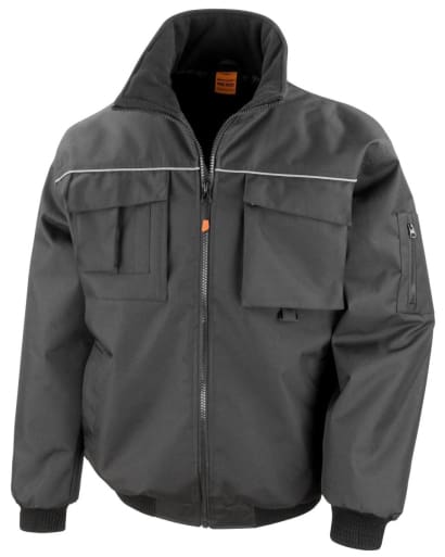 Sabre padded pilot jacket waterproof windproof result workguard r300x