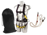 Scaffolding fall arrest kit 2 point harness lanyard - fp64