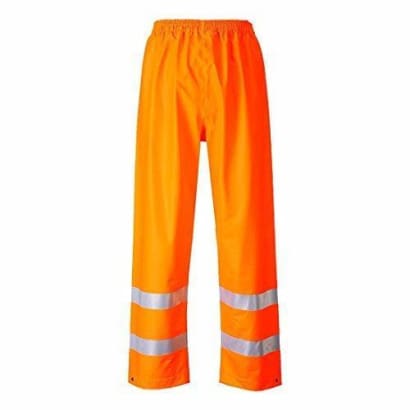 Sealtex flame retardent hi-vis waterproof over trousers - fr43 fire retardant active-workwear