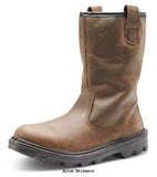 Secor rigger fur lined water resistant full safety boot s3 src hro - srb