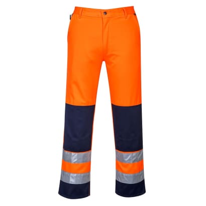 Seville hi vis work trousers ris 3279 portwest tx71