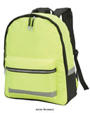 Shugon Gatwick Hi-Vis Commuter Workwear Backpack/Rucksack -SH1340 - Bags - Shugon