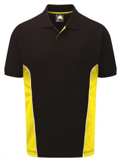 Silverswift two tone work polo shirt for uniforms and workwear