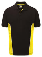 Silverswift two tone work polo shirt for uniforms and workwear