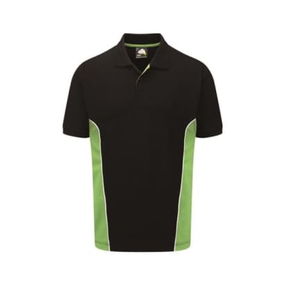 Silverswift two tone work polo shirt for uniforms and workwear