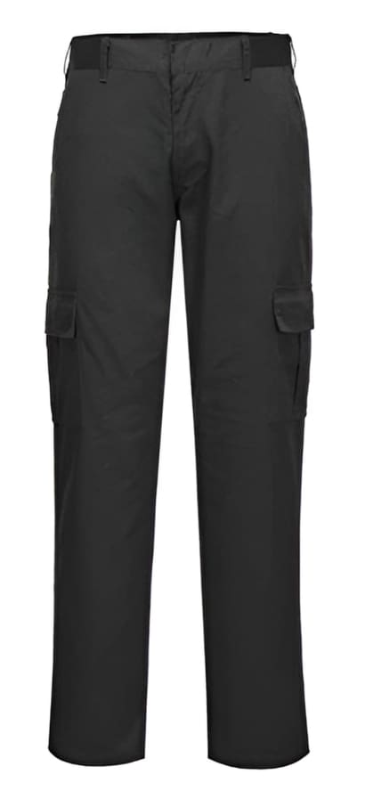 Slim fit combat work trousers portwest c711