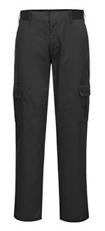 Slim fit combat work trousers portwest c711