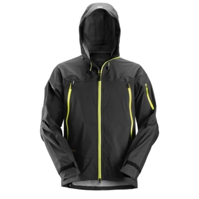 Snickers 1300 flexiwork waterproof shell jacket with stretch technology