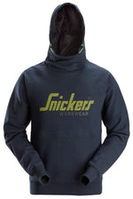 Snickers 2845 logo hoody jumper over the head hoodie-2845