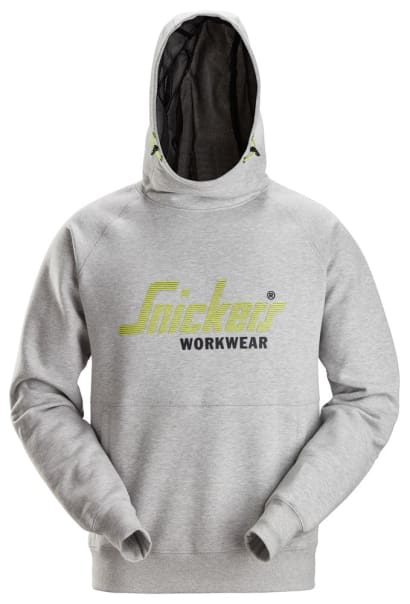 Snickers 2845 logo hoody jumper over the head hoodie-2845