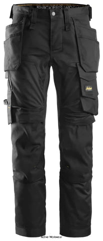 SNICKERS 6241 ALLROUND WORK STRETCH TAPERED LEG TROUSERS HOLSTER POCKETS