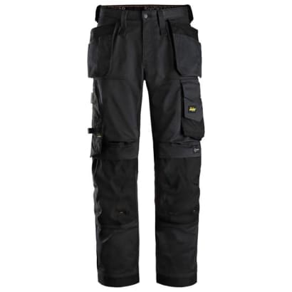 Snickers 6251 allround work looser fit stretch trousers with tapered leg and holster pockets