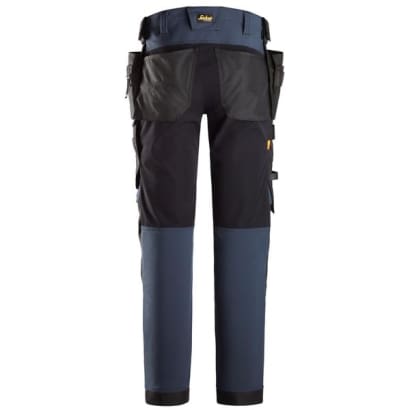 Snickers 6275 allround work stretch windproof softshell trousers with holster pockets