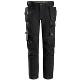 Snickers 6275 allround work stretch windproof softshell trousers with holster pockets