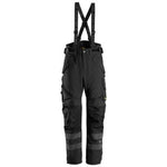 Snickers 6620 allround work waterproof padded trouser salopette