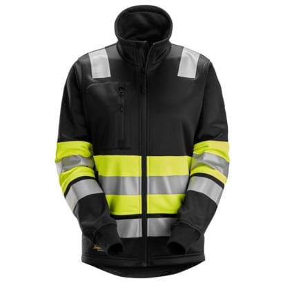 Snickers 8077 high-visibility class 1 ladies full zip work jacket