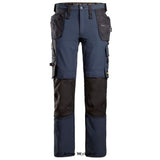 Snickers allround everyday slim fit work trousers with holster pockets and full stretch-6271