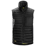 Black Snickers Allround Work 37.5 Insulator Vest/Bodywarmer/Gilet- 4512 Workwear Jackets & Fleeces Active-Workwear Stay warm without compromising freedom of movement by adding a vest. This comfortable vest can be worn both as a mid or outer layer. It features 37.5 insulation and has side panels in stretch material for added flexibility. A great, warming garment to have close when the cold sets in. 37.5® insulation Side panels in stretch