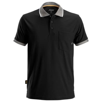 Snickers allround work 37.5 short sleeve contrast polo shirt-2724