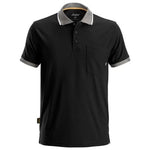 Snickers allround work 37.5 short sleeve contrast polo shirt-2724