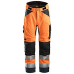 Snickers allround work high visibility insulated trousers - class 2 (6639)