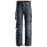 Grey Snickers AllroundWork Kneepad Work Trousers-6301 Trousers Active-Workwear Non Holster pocket version of the Allround Trousers if holster pockets are required please see Snickers All round 6201  Snickers AllRound are modern work trousers with amazing fit, combining hardwearing comfort and functionality. Snickers AllRound are modern work trousers with amazing fit, combining hardwearing comfort and functionality. Everyday use trousers offering comfort, durability and practical storage during work