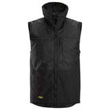 Snickers Allround Work Winter Vest Bodywarmer/Gilet -4548 Workwear Jackets & Fleeces Active-Workwear Winter vest designed to provide working comfort in cold conditions. Made of wind- and water-resistant material, the vest is ideal for both indoor and outdoor use.