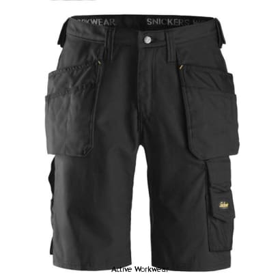 Craftsman’s canvas work shorts with holster pockets - durable traditional design