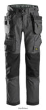 Grey Snickers Flexi Work All New Stretch Rip Stop Floorlayer Trousers - 6923 Kneepad Trousers Active-Workwear The all new Snickers Floor layer trousers replace the 3223 traditional floor layer trouser FlexiWork, Floorlayer Trousers+ Holster Pockets, Taking the best from FlexiWork and our classic floorlayer trousers these trousers is destined to become the new favourite floor laying trousers