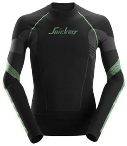 Snickers flexiwork seamless thermal long sleeve baselayer top - 9425