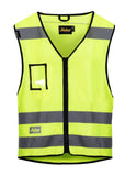 Snickers 9153 high visibility zipped vest class 2 with multiple pockets