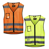 Snickers 9153 high visibility zipped vest class 2 with multiple pockets