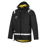 Snickers 8200 lightweight rain jacket with 3m reflective strips - waterproof