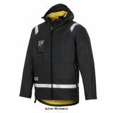 Snickers lightweight rain jacket with 3m reflective strips - waterproof 8200