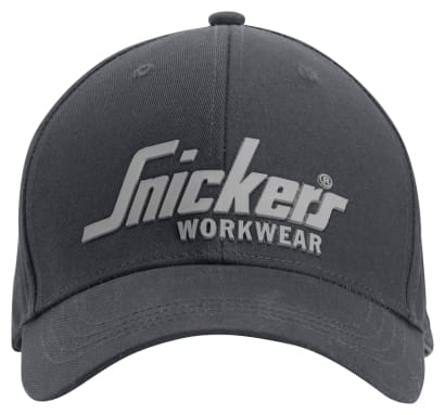 Snickers logo baseball hat - 9041 classic 6-panel cap with ventilation holes